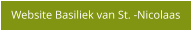Website Basiliek van St. -Nicolaas