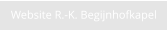 Website R.-K. Begijnhofkapel