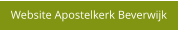 Website Apostelkerk Beverwijk