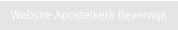 Website Apostelkerk Beverwijk